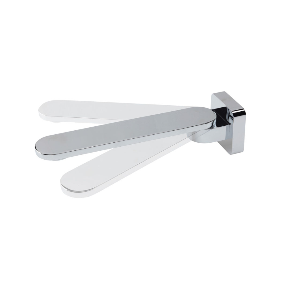 Fienza 221116 Empire Slim Swivel Bath Outlet, Chrome