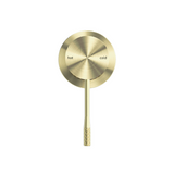 Nero Opal Shower Mixer with 60mm Plate Brushed Gold NR251909hBG