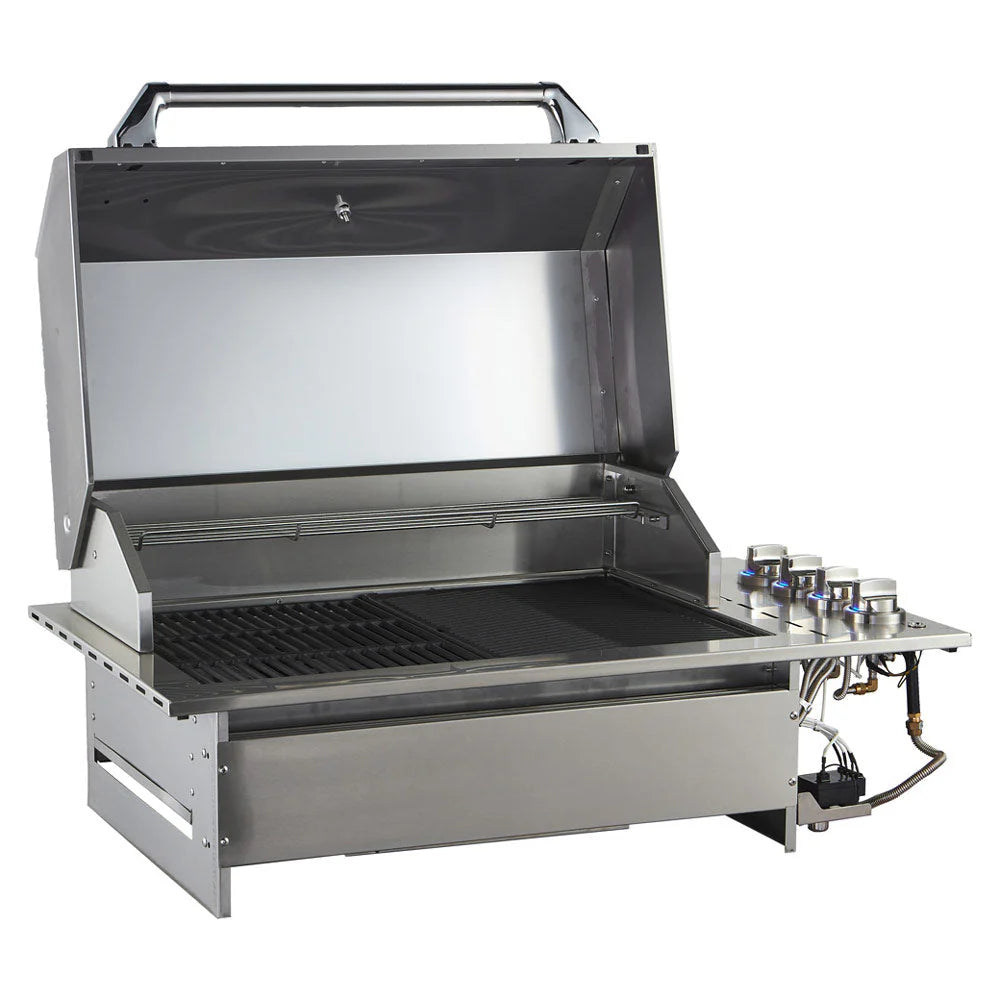 Smart 4000DG SL-SS Four Burner Drop-In BBQ in Stainless Steel