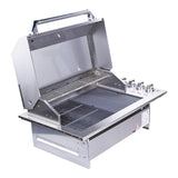 Smart 4000DG SL-SS Four Burner Drop-In BBQ in Stainless Steel