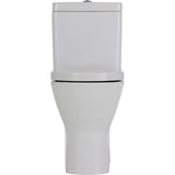 Fienza 406047WA Resort Back-to-Wall Toilet Suite, S Trap, 90-200, with  Top Inlet, White