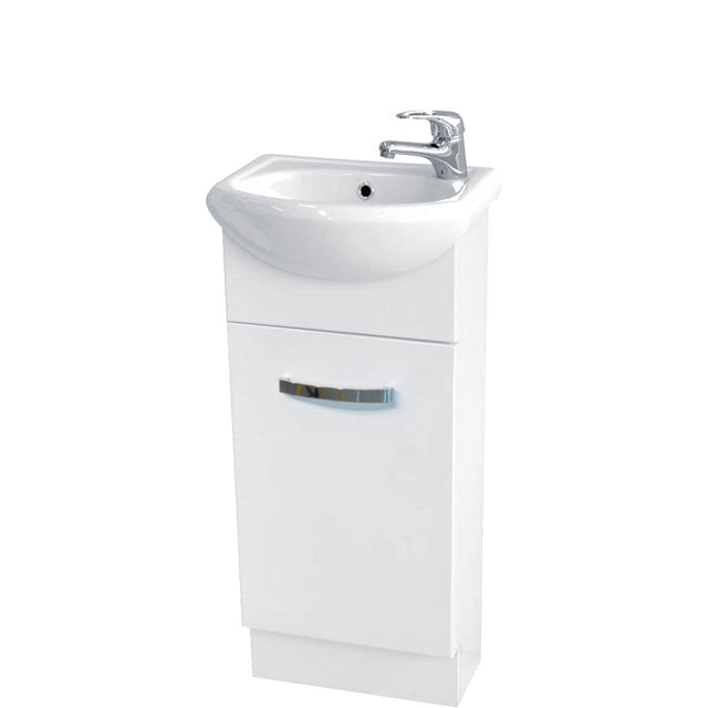 Fienza Antonio 40Akw 400Mm White Vanity Solid Door - Special Order Units