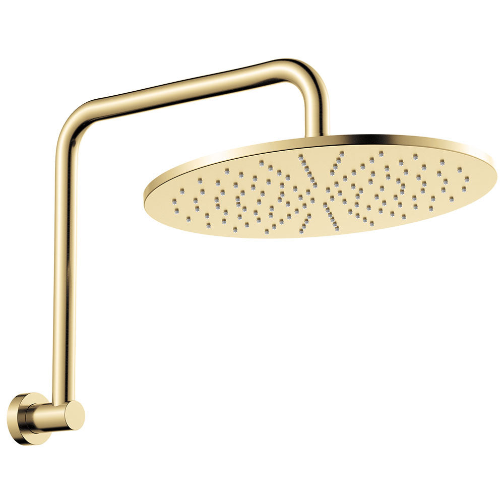 Fienza 411109UB-A Empire Slim Gooseneck Shower Arm Set, Urban Brass