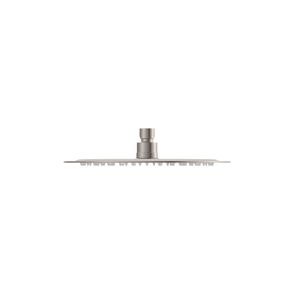 Fienza 411125BN Kaya Round 250 Shower Head, Brushed Nickel