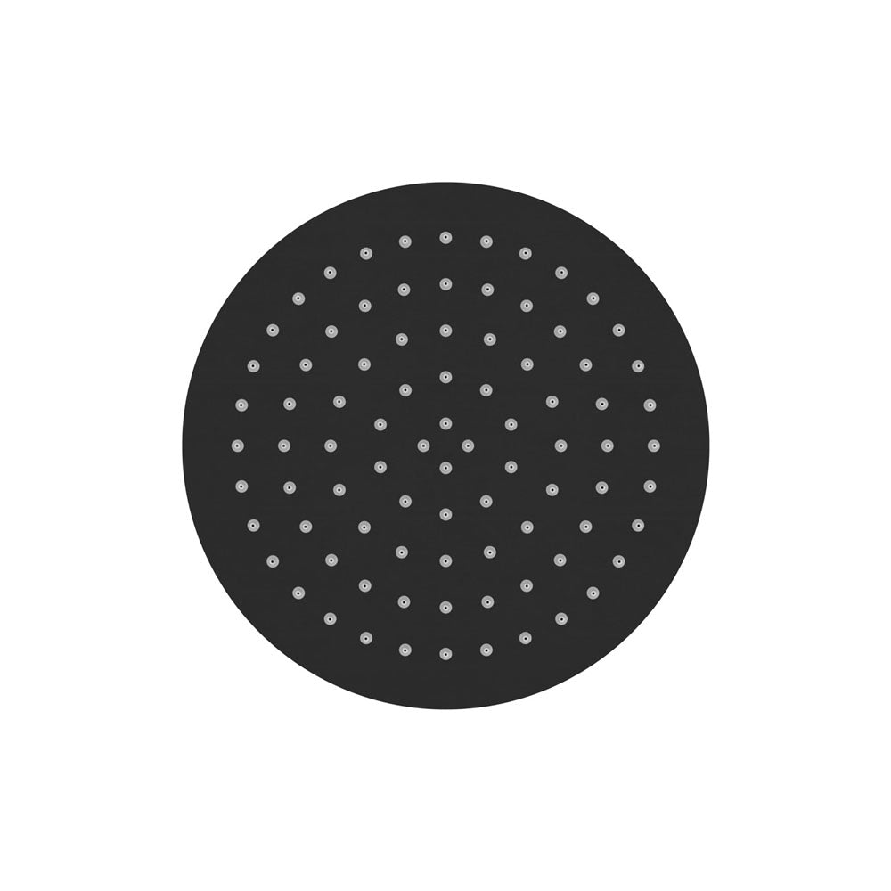 Fienza 411125B Kaya Round Shower Head 250mm, Matte Black