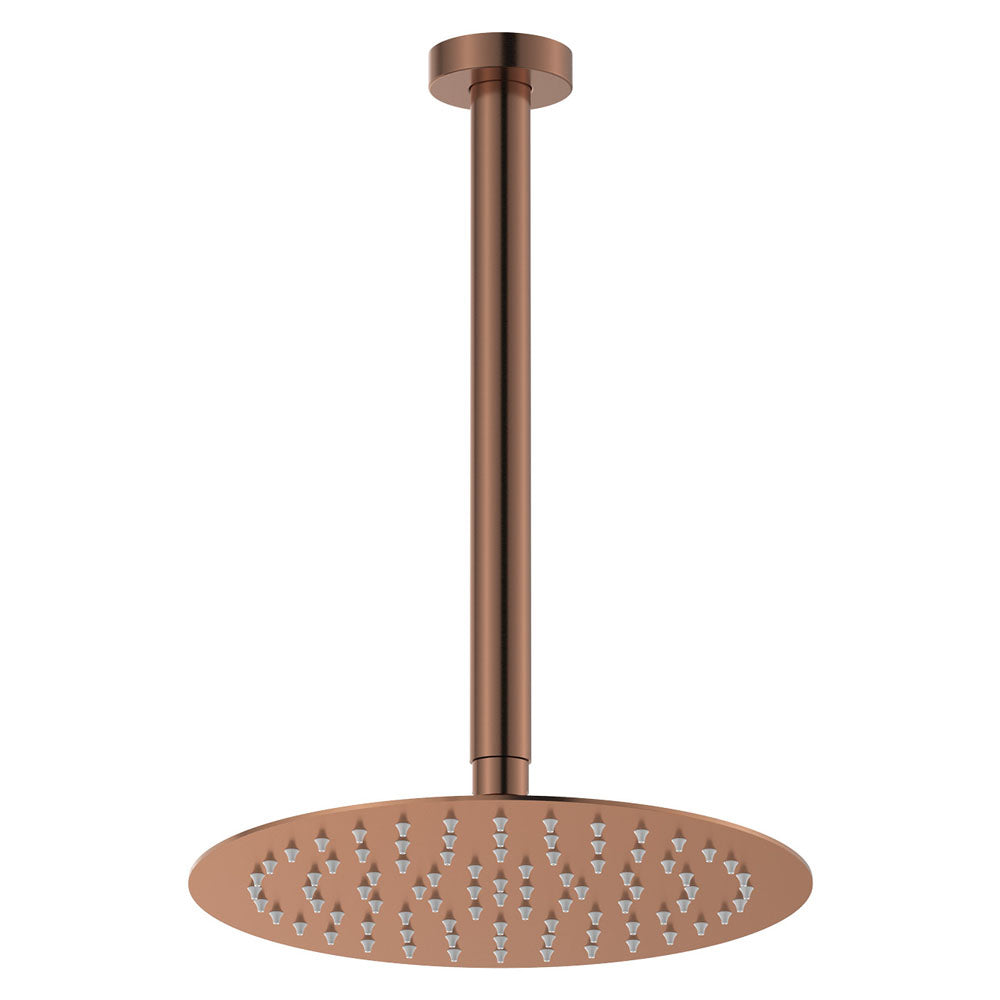 Fienza 411125CO-C Kaya Shower Dropper Set, Brushed Copper