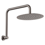 Fienza 411125GM-A Kaya Gooseneck Shower Arm Set, Gun Metal