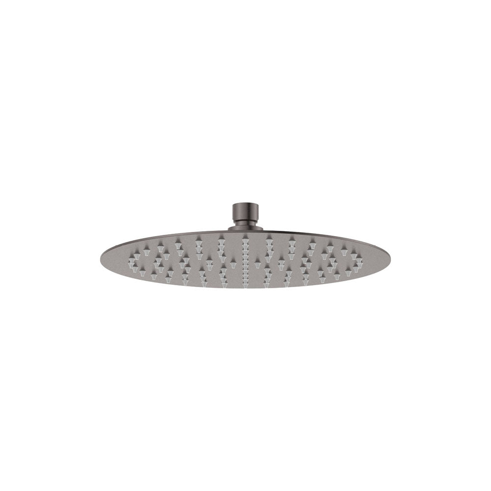 Fienza 411125GM Kaya Round Shower Head 250mm, Gun Metal