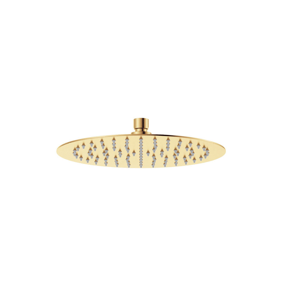 Fienza 411125UB Kaya Round Shower Head 250mm, Urban Brass