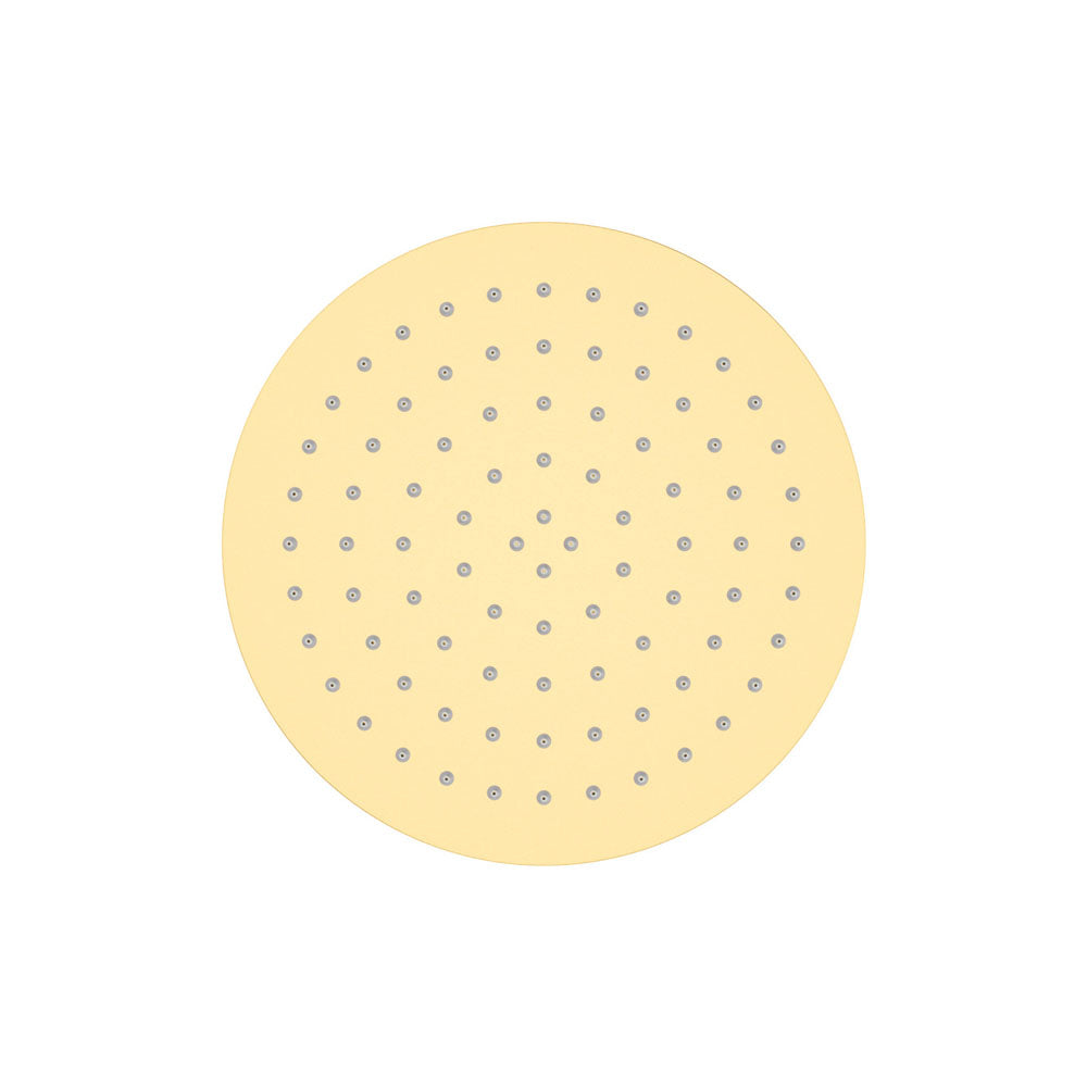 Fienza 411125UB Kaya Round Shower Head 250mm, Urban Brass