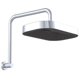 Fienza 411139-A Kuro Gooseneck Shower Arm Set, Soft Square Head, Chrome