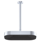 Fienza 411139-C Kuro Shower Dropper Set, Soft Square Head, Chrome