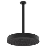 Fienza 411140B-C Kuro Shower Dropper Set, Round Head, Matte Black