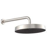 Fienza 411140BN-B Kuro Shower Arm Set, Round Head, Brushed Nickel