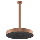 Fienza 411140CO-C Kuro Shower Dropper Set, Round Head, Brushed Copper