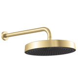 Fienza 411140UB-B Kuro Shower Arm Set, Round Head, Urban Brass