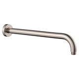 Fienza 422118BN Kaya Round Shower Arm, Brushed Nickel