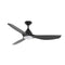 IXL 42233 Aeroflow Skywave 132cm DC Ceiling Fan with LED - Black - Special Order