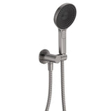 Fienza 433140GM Kuro Hand Shower, Round Plate, Round Head, Gun Metal