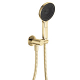 Fienza 433140UB Kuro Hand Shower, Round Plate, Round Head, Urban Brass