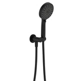 Fienza 433202B Empire Slim Hand Shower, Round Plate, Matte Black