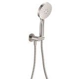 Fienza 433202BN Empire Slim Hand Shower, Round Plate, Brushed Nickel