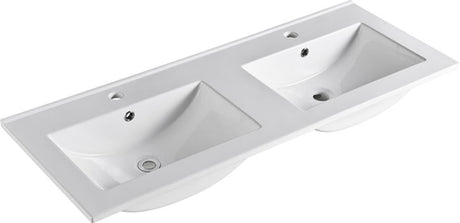 Aulic 1500mm Lovina Tier Single/Double Bowl Wall Hung Vanity CAWH55-1500 Double Bowl Ceremic Top Vanity Units