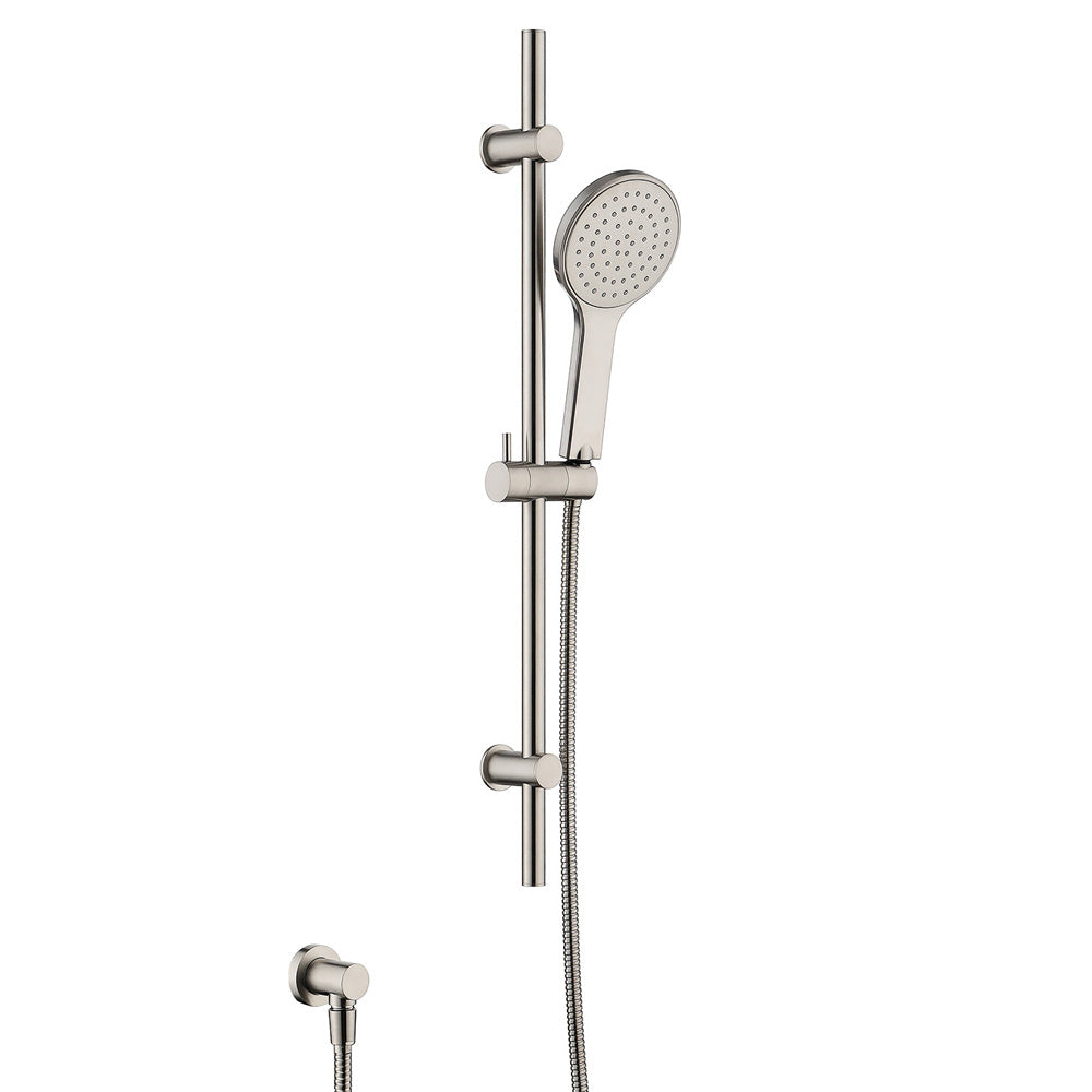 Fienza Kaya Rail Shower Brushed Nickel Showers