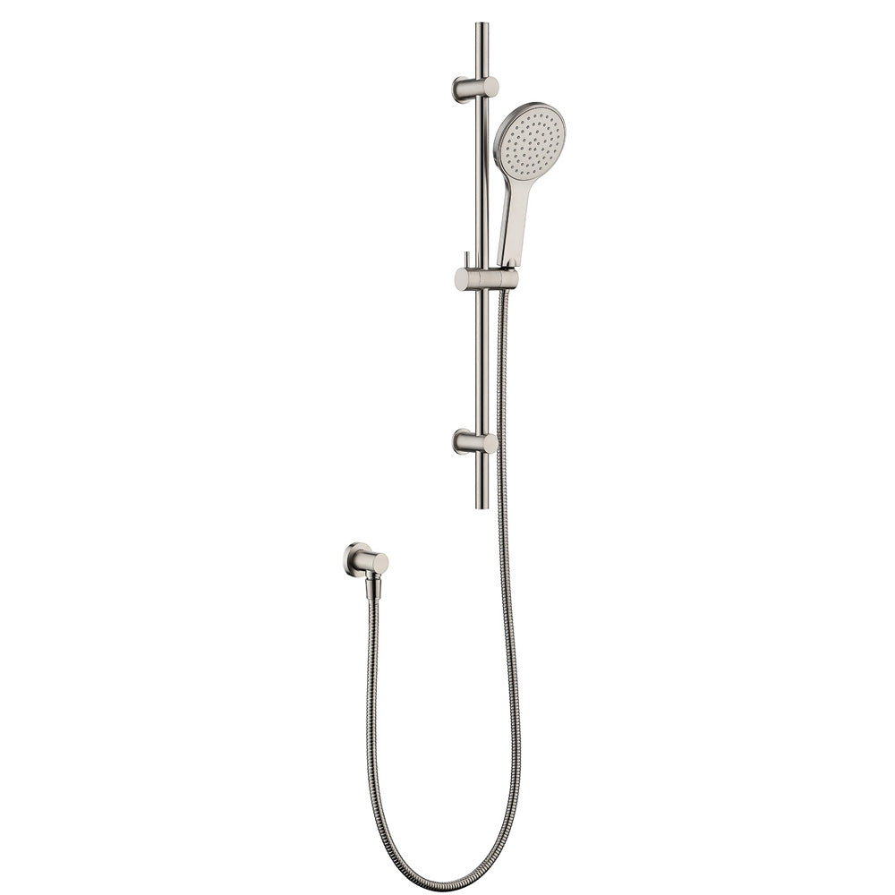 Fienza Kaya Rail Shower Brushed Nickel Showers