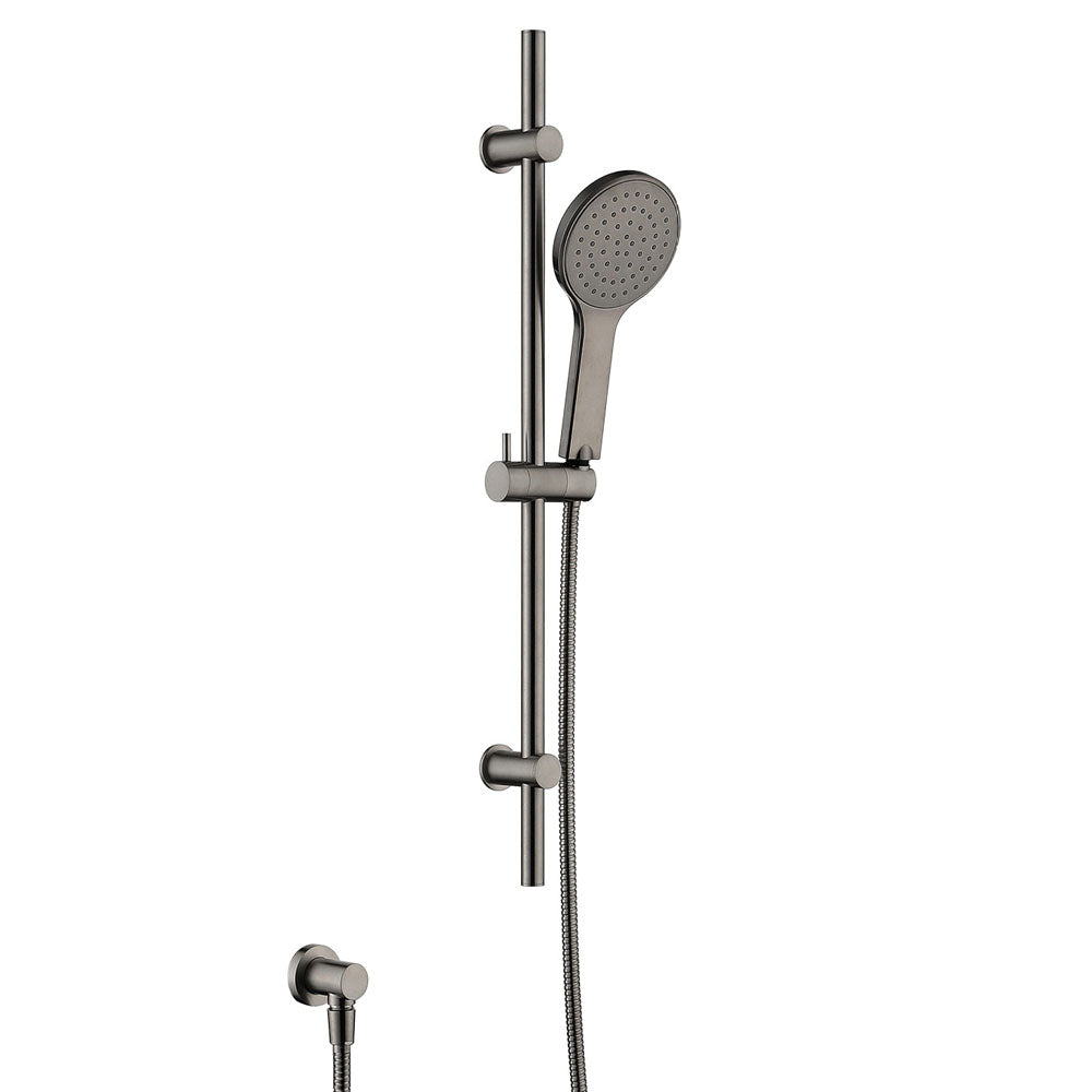 Fienza Kaya Rail Shower Gun Metal 444109Gm Showers