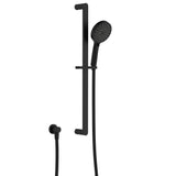 Fienza 444118B Empire Slim Rail Shower, Matte Black