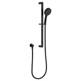 Fienza 444118B Empire Slim Rail Shower, Matte Black