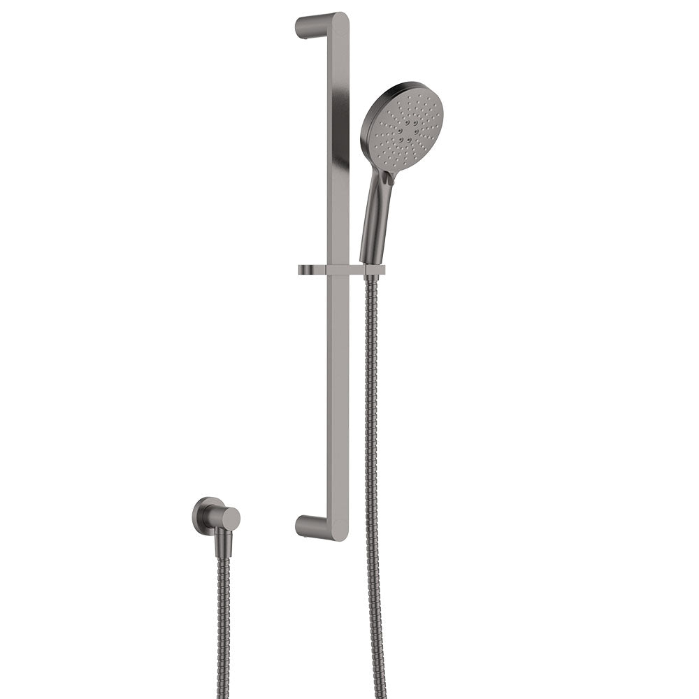Fienza 444118GM Empire Slim Rail Shower, Gun Metal