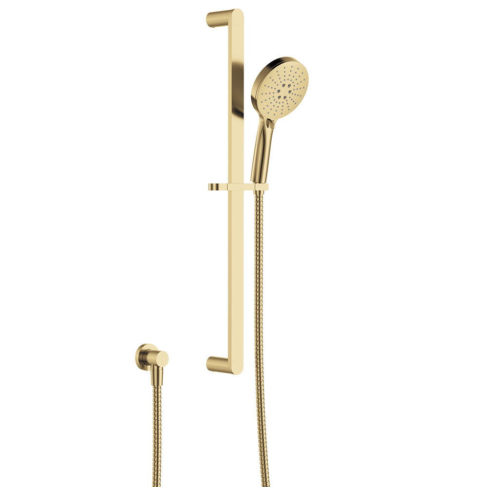Fienza 444118UB Empire Slim Rail Shower, Urban Brass