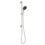 Fienza 444140BN Kuro Rail Shower Round, Brushed Nickel
