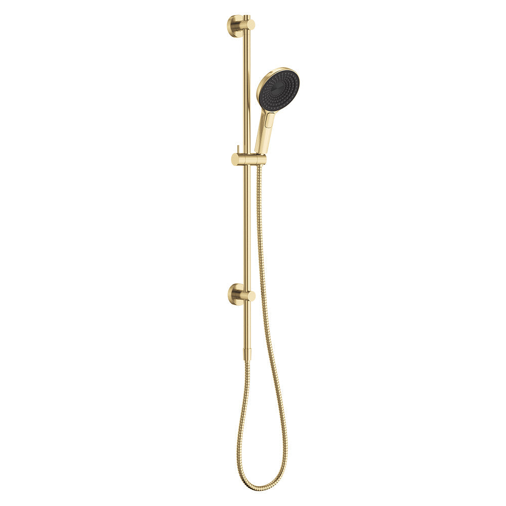 Fienza 444140UB Kuro Rail Shower Round, Urban Brass