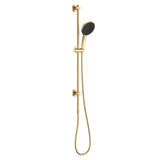 Fienza 444140UB Kuro Rail Shower Round, Urban Brass