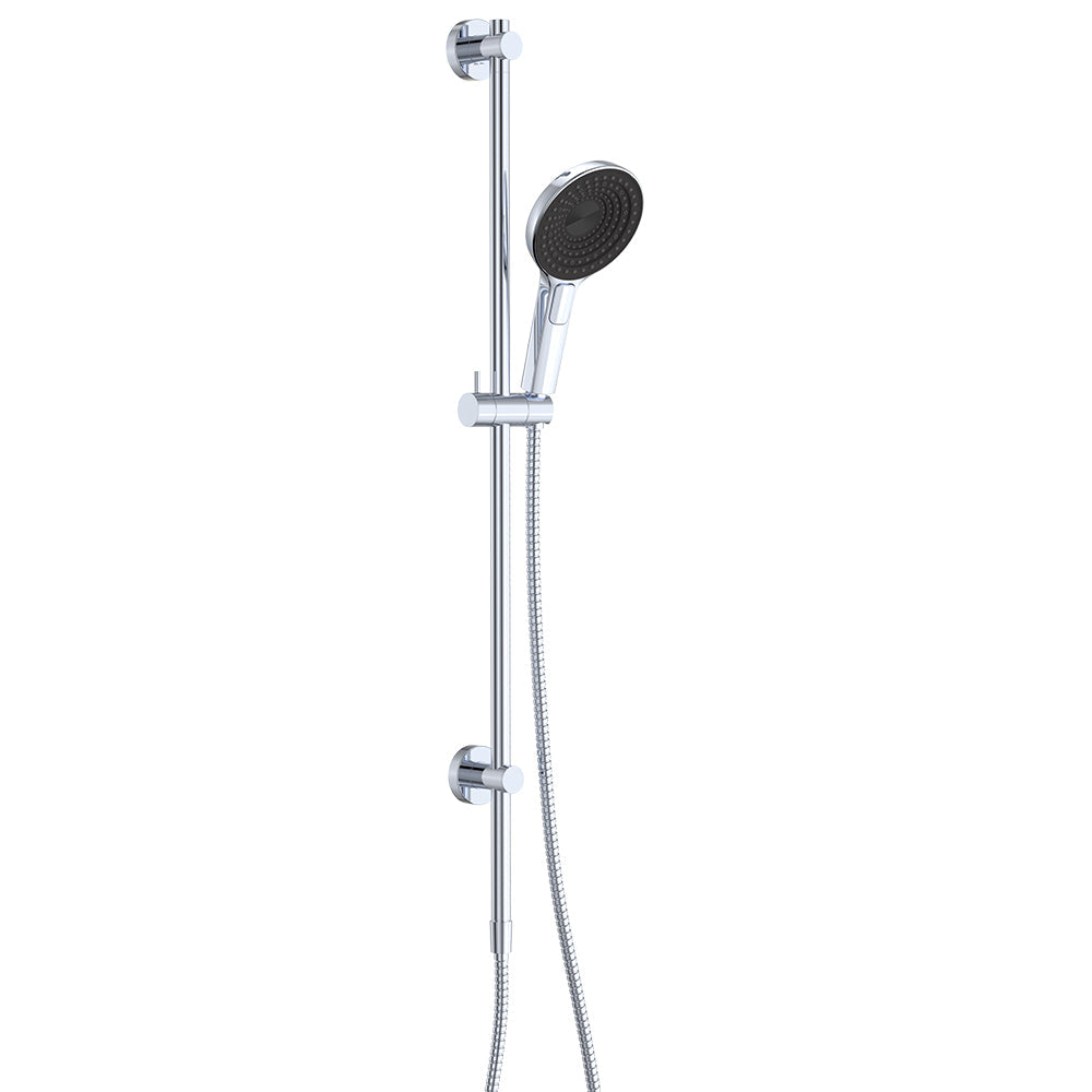 Fienza 444140 Kuro Rail Shower Round, Chrome