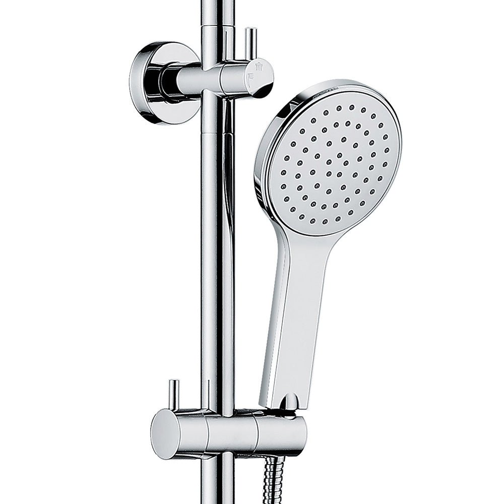 Fienza Kaya Chrome Twin Shower 455109 Showers