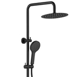Fienza Kaya Matte Black Twin Shower 455109B Showers