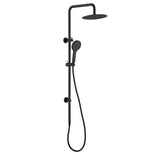 Fienza Kaya Matte Black Twin Shower 455109B Showers