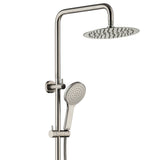 Fienza Kaya Brushed Nickel Twin Shower 455109Bn Showers