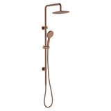 Fienza 455109CO Kaya Twin Shower, Brushed Copper