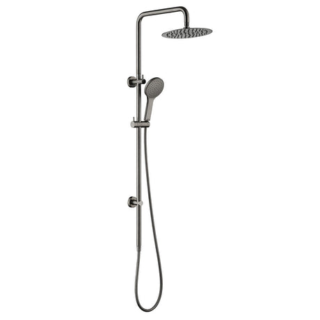 Fienza Kaya Gun Metal Twin Shower 455109Gm Showers