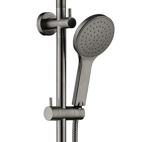 Fienza Kaya Gun Metal Twin Shower 455109Gm Showers