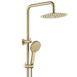 Fienza Kaya Urban Brass Twin Shower 455109Ub Showers