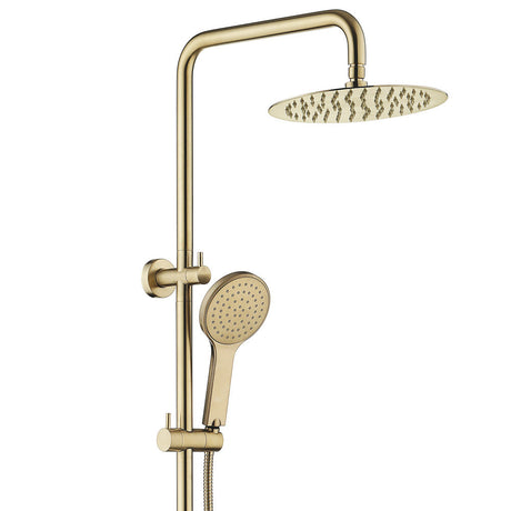 Fienza Kaya Urban Brass Twin Shower 455109Ub Showers