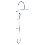 Fienza 455110 Empire Slim Curved Twin Shower, Chrome
