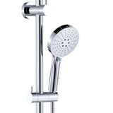 Fienza 455110 Empire Slim Curved Twin Shower, Chrome