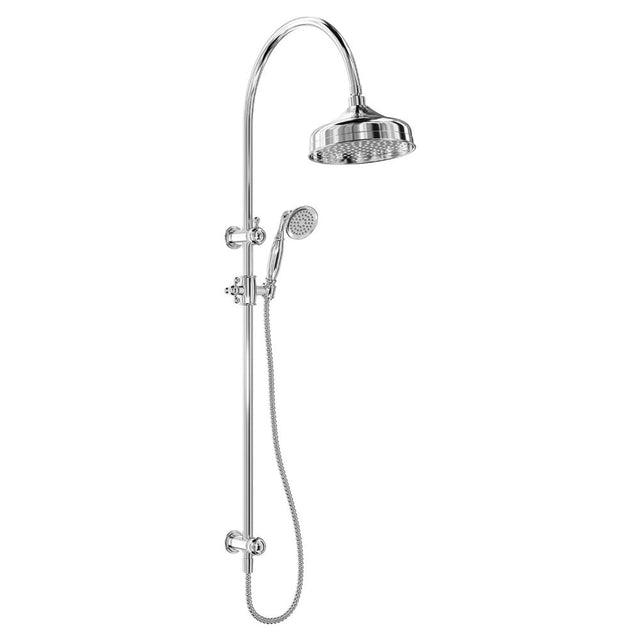 Fienza Lillian Twin Shower Chrome 455114 Showers